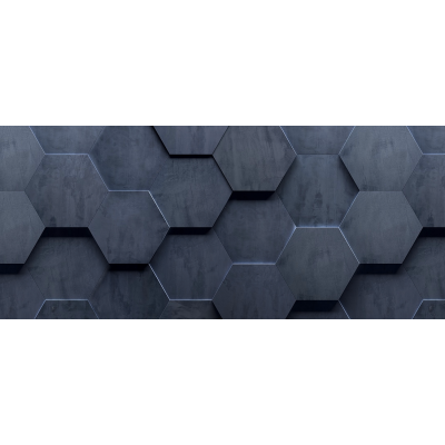 Panel MDF - NEW 3D hexagon