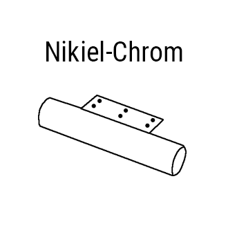 Nóżki nikiel-chrom
